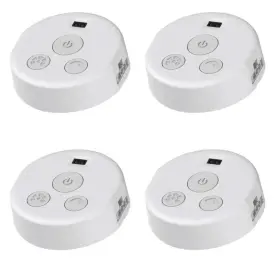 Feit Electric Ucl/wav/4 Under Cabinet White Hand Wave Motion Sensor Master Switch 4-pack
