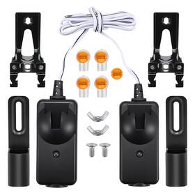 Feiton 748743232707 Garage Door Sensor Beam Eyes With Bracket And Cover Safety