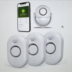 Fighow Wp71 Wifi Water Detector And Motion Sensor Alarm Model