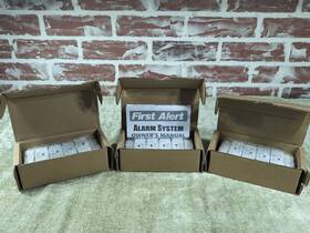 First Alert 2272-z 3 Window And Door Alarm 4 Pack - New 12 Pc Apartment Rental System