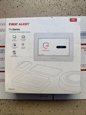 First Alert Proa7-fa Proseries 7 Inch All-in-one Touchscreen Control Brand New Fast Drop Off