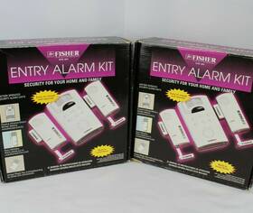 Fisher Efk-301 Lot Of 2 Entry Alarm Security Kits Quick Ship