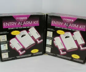 Efk-301 Fisher Lot Of 2 Entry Alarm Security Kits Quick Ship