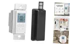 Kj-047 Fjkj Inc. New 2024 Humidity Sensor Switch In-wall Bathroom Fan Automated Control
