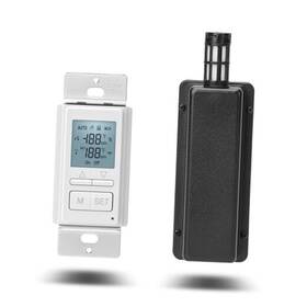 Fjkj Inc. Kj-056 New 2024 Humidity Sensor Switch In-wall Bathroom Fan Automated Control