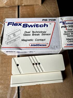 Flex Fg-708 Intellisense Switch Dual Tech Glass Break Sensor