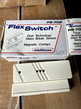Fg-708 Flex Intellisense Switch Dual Tech Glass Break Sensor