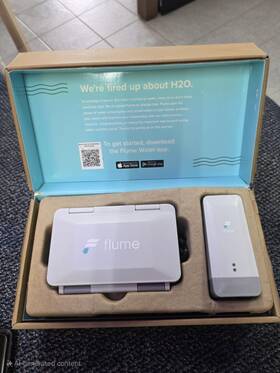 Flume 2 F2600 Smart Home Water Usage Monitor And Leak Detector Sensor Model