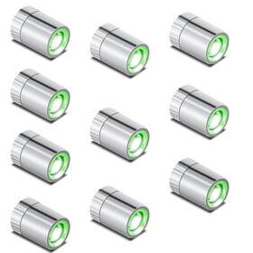 Fnhmsl Mnsd000 Mini Led Lights 10 Pcs Small Spotlight Battery Operated Tiny Smd Lamp Green
