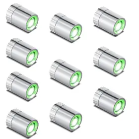 Mnsd000 Fnhmsl Mini Led Lights 10 Pcs Small Spotlight Battery Operated Tiny Smd Lamp Green