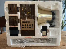 Da-9700 Fortress Vintage Home Security Alarm System Wired Midcentury
