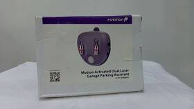 Fosmon X0023bi3qx Purple Motion Activated Dual Laser Garage Parking Assistant