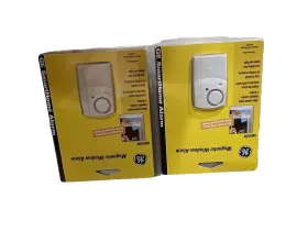 Ge 043180567895 2 Pack Magnetic Window Alarm - Easy To Install For Indoor Use New