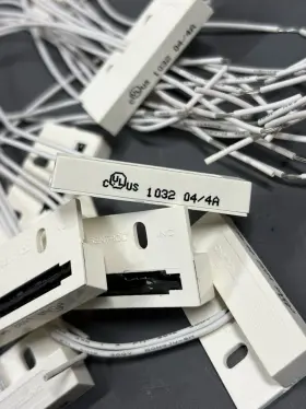 1032-n Ge 12x Sentrol Magnetic Contacts Alarm Door Window Reed Switch Sensor