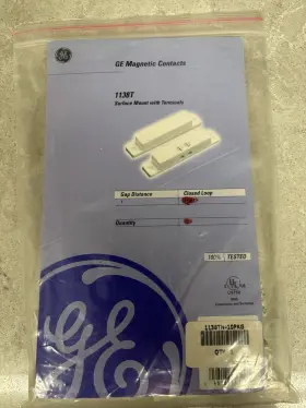 1138t Ge Door/window Surface Mount Terminal Contact Magnetic 10 Pack