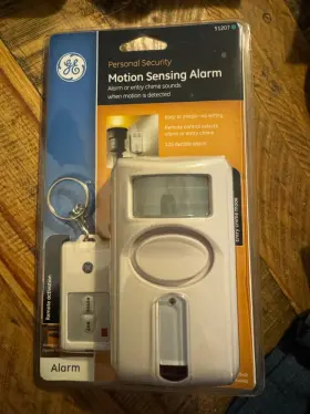 36020-1 Ge Wireless Remote Controlled - Motion-sensing Alarm Indoor New 36020-1 Ge Wireless Remote Controlled - Motion-sensing Alarm Indoor New