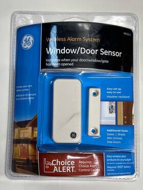 Ge 44f69a6a-ff65- Wireless Window Door Sensor 45131 Choice Alert Home Security