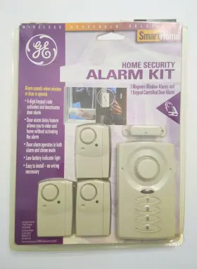 51107 Ge Smart Home Security Alarm Kit Windows And Door New