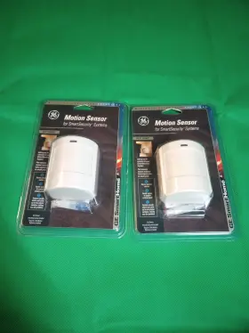 Ge 782136710397 Motion Sensor For Smartsecurity Systems 500 Ft. Range Lot Of 2 Ge 782136710397 Motion Sensor For Smartsecurity Systems 500 Ft. Range Lot Of 2