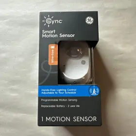 93105005 Ge - Cync Smart Wire-free Motion Sensor White