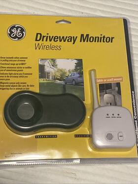 Ge Ge5806dwm General Electric Wireless Driveway Monitor Alarm 400ft Range Smarthome