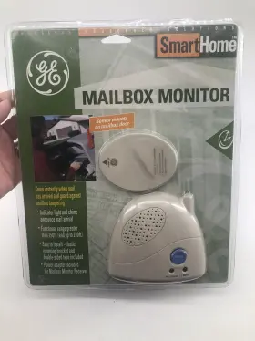 Ge5806ma-71d Ge Smart Home Mailbox Monitor Door Sensor With Light And Chime New Sealed Ge5806ma-71d Ge Smart Home Mailbox Monitor Door Sensor With Light And Chime New Sealed