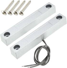 Gebildet E980-us Wired Rolling Door Contact Magnetic Reed Switch Mc-58 Alarm Sensor 2-wire N.c