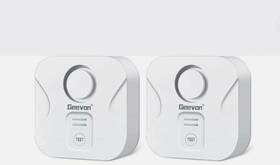 Geevon 258806-10 2 Pack Water Leak Detectors For Home 100db Sensor Alarm Flood Lea