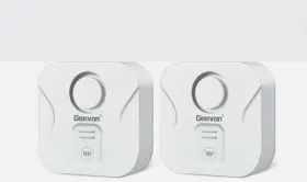 258806-10 Geevon 2 Pack Water Leak Detectors For Home 100db Sensor Alarm Flood Lea
