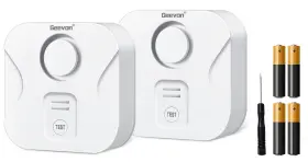 Gn-258806-2-us Geevon 2 Pack Water Leak Detectors For Home 100db Sensor Alarm Flood L Gn-258806-2-us Geevon 2 Pack Water Leak Detectors For Home 100db Sensor Alarm Flood L