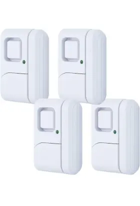 451174 General Electric 4 Pack Diy Protection Burglar Alert Wireless Chime