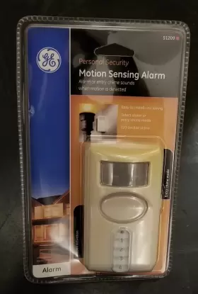 51209 General Electric Ge Wall Mounted Motion Sensor 120 Db Alarm Or Soft Chime 4 51209 General Electric Ge Wall Mounted Motion Sensor 120 Db Alarm Or Soft Chime 4