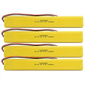 Glesource Elb0496 9.6v 1200mah Battery Compatible For Elbb003 Lithonia Elb-b003 Elb-b004 Elbb00
