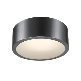 60304 Globe Electric Edinburg Led Integrated Flush 4.02 Inch Black