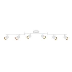 Globe Electric 64000122 47 Inch 6-light Foldable Track Matte White Pratt