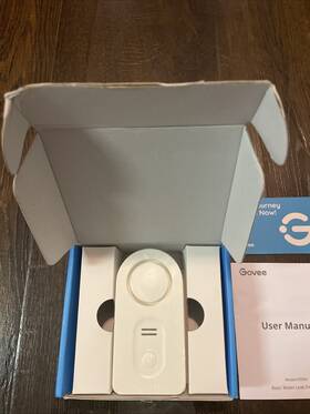 Govee 5054 Water Detectors Audio Alarm Sensor Sensitive 1 Pack H5054-read