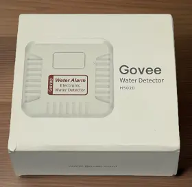 H5020 Govee Electronic Water Detector Alarm Wireless And Wired Adjustable
