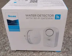B50401052-2 Govee Hs040 Water Detector With Wi-fi Gateway