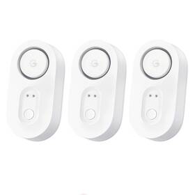 Goveelife 810127738591 Water Leak Detector 3 Pack With 105db Adjustable Alarm Dual