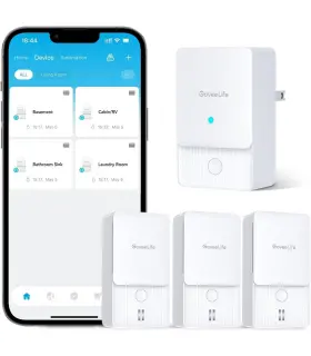 B5043 Goveelife Wifi Water Ieak Detector 2 For Home Smart Sensor 3 Pack