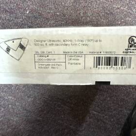 Greengate Odc-u-0501-r Odc-u-0501-r-designer Ultrasonic 1-way- 180degree Off White Color