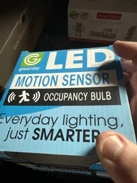 Greenlite 635279482488 Motion Sensor Occupancy Bulb Led 13 Watt 3000k Weatherproof Indoor/out
