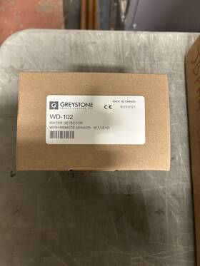 Greystone Wd-102-05 New Water Detector C/w Remote Probe 24v
