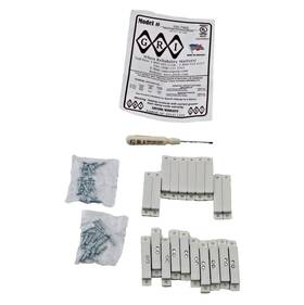 Gri 100-twg-w Miniature Surface Mount Magnetic Contact Alarm White Switch 10pk