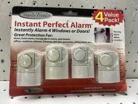 Handy Trends 00309 Instant Perfect Alarm 4 Pack Wireless Door Window Alarms White