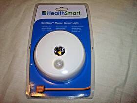 Healthsmart 599-7000-0000 Sensor Light Health Smart Motion Battery Powered Easy To Install Auto Shut Off