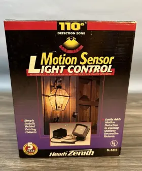 Sl-5309-bz Heath/zenith 5309-bz Motion Sensor Quartz 300 Watt Security Light Nwt