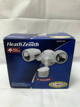 Heath/zenith Hz-8421-wh Led Heavy Duty Motion Sensor Security Light White C8