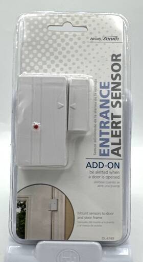 Heathzenith 6169 Heath Zenith Entrance Alert Sensor Add On Door Window Monitor Wireless Security