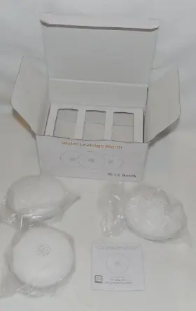 M432-33ever Heiman Smart Home 3 Water Detector Leakage Flood Sensor Overflow Alarm Life New